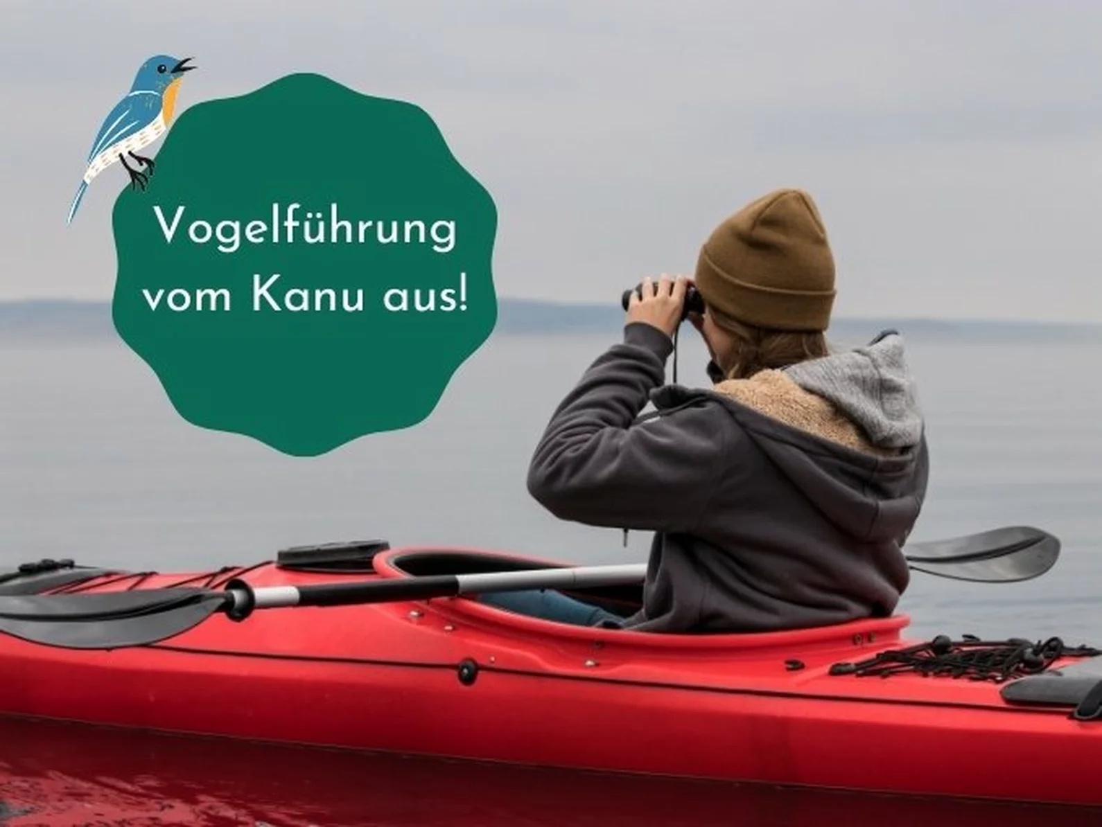 Klima Campus Act Now Events: Vogelexkursion vom Kanu aus